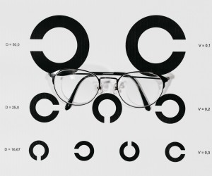 عدسات طبية للنظارات